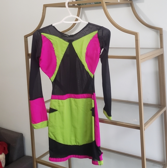 Custom made mini dress - Picture 1 of 4